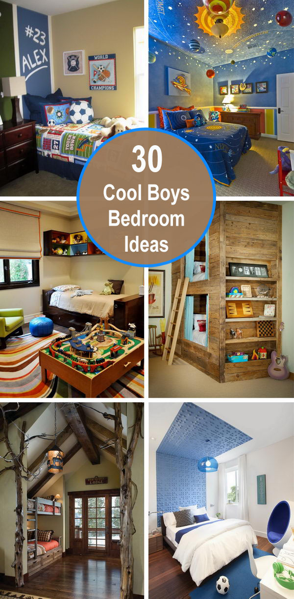 30+ Cool Boys Bedroom Ideas.