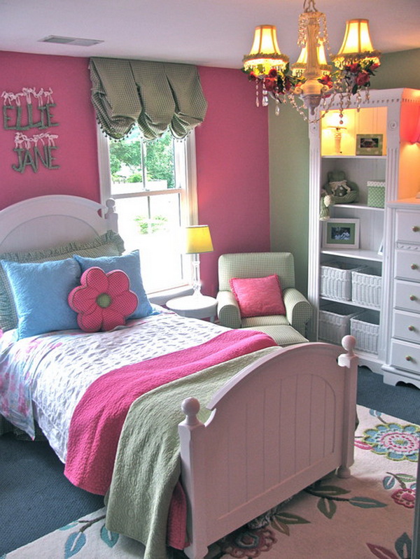 Cute Little Girl Bedroom