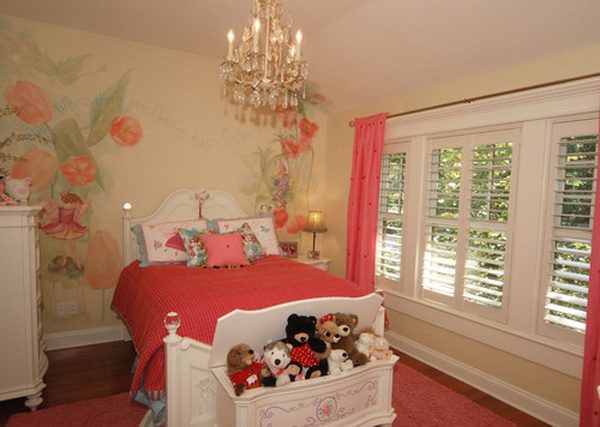 Pink Girls Bedroom Decorating