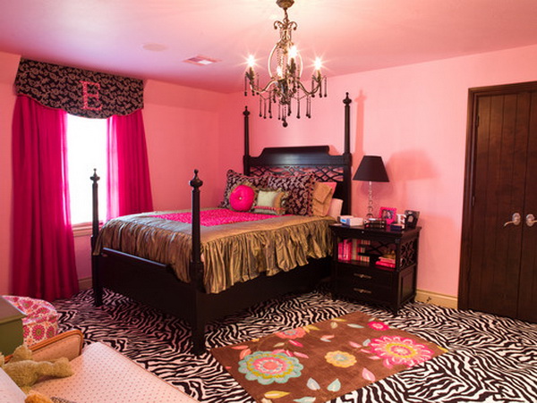 Pink Girls Bedroom Design