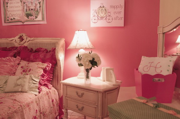Pink Romantic Girl Bedroom