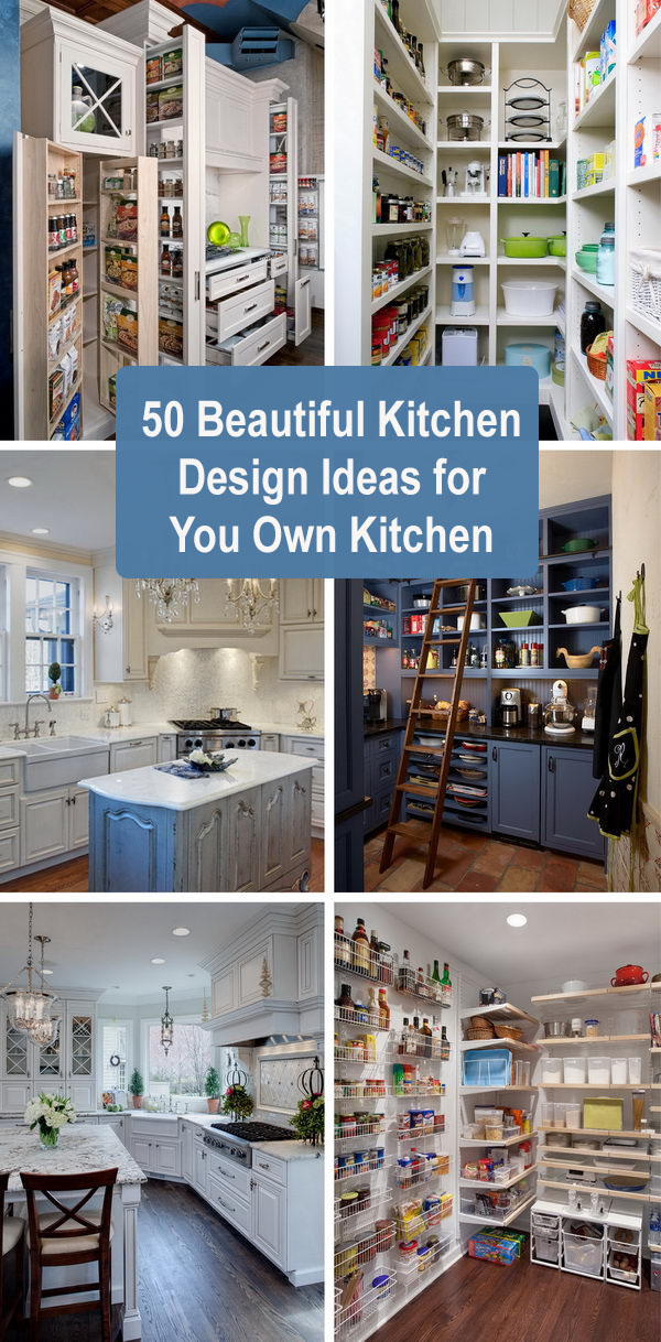 50 Beautiful Kitchen Design Ideas for You Own Kitchen. 