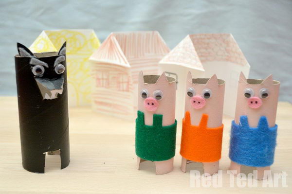 60 Homemade Animal Themed Toilet Paper Roll Crafts