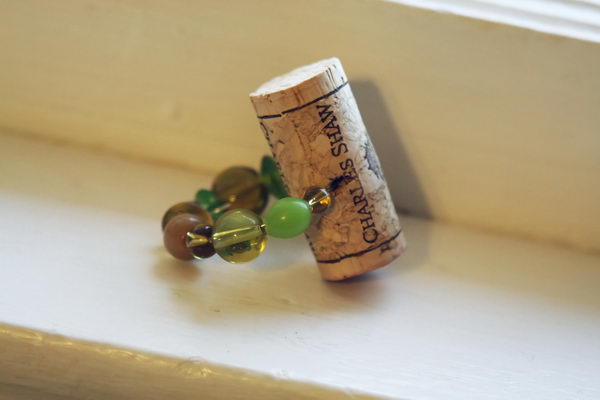 Wine Cork Napkin Ring. 