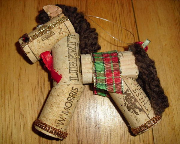 Wine Cork Horse. 