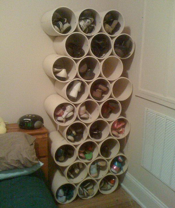 Cardboard Shoe Storage,