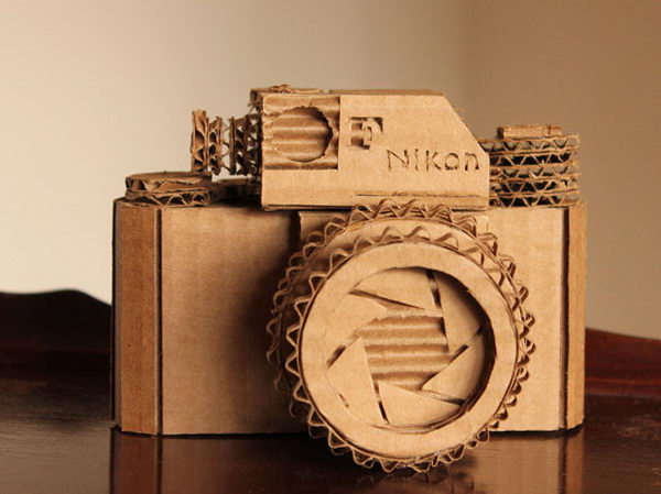DIY Cardboard Craft Camera,