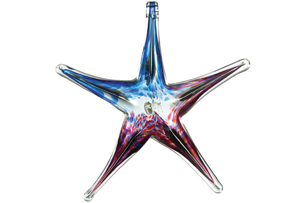 Starfish Kitras Art Glass,