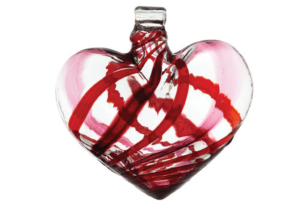 Heart Kitras Art Glass,