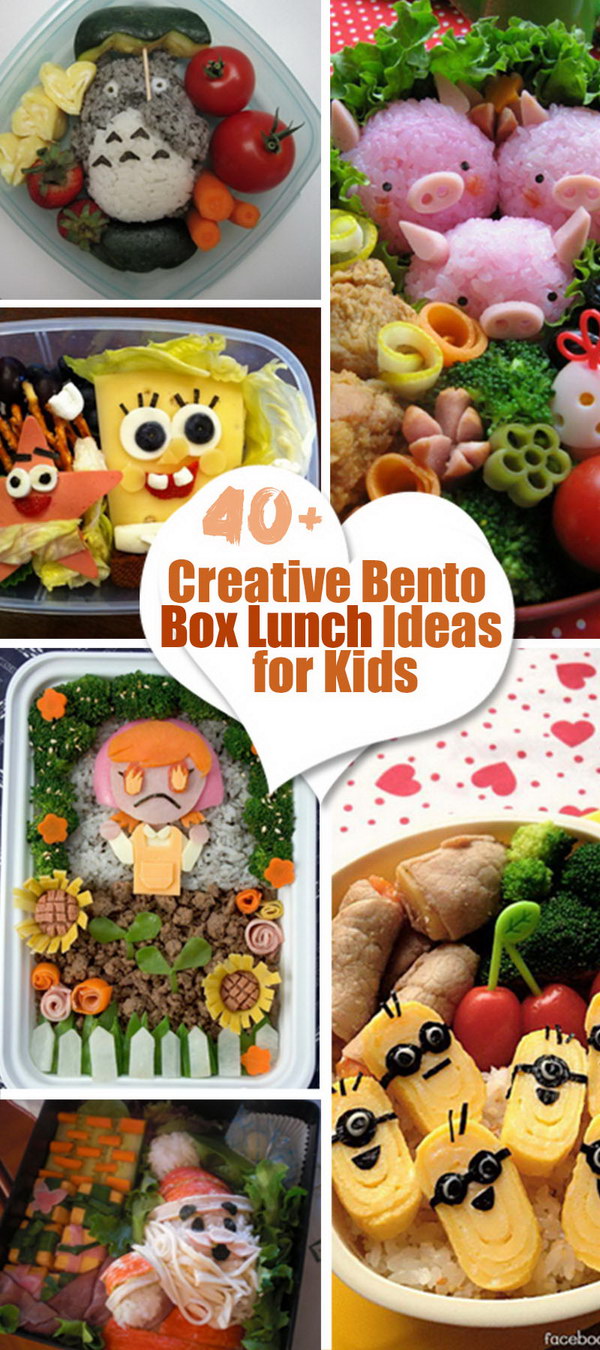 Creative Bento Box Lunch Ideas for Kids! 