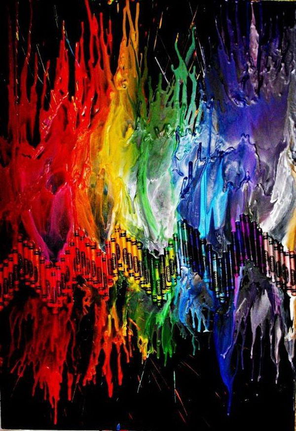 8-rainbow-melted-crayon-art