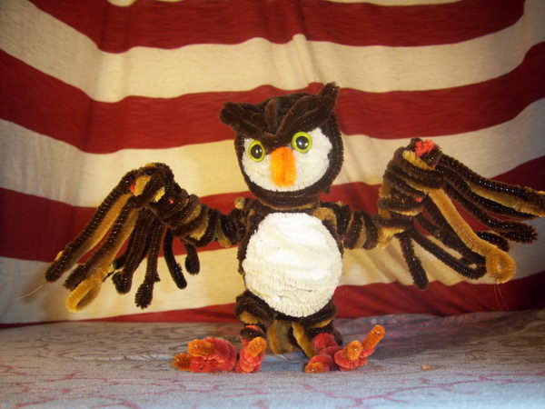 20-pipe-cleaner-owl
