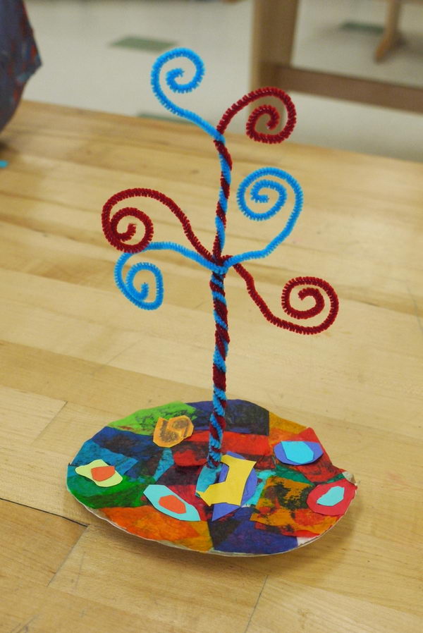 28-pipe-cleaner-tree