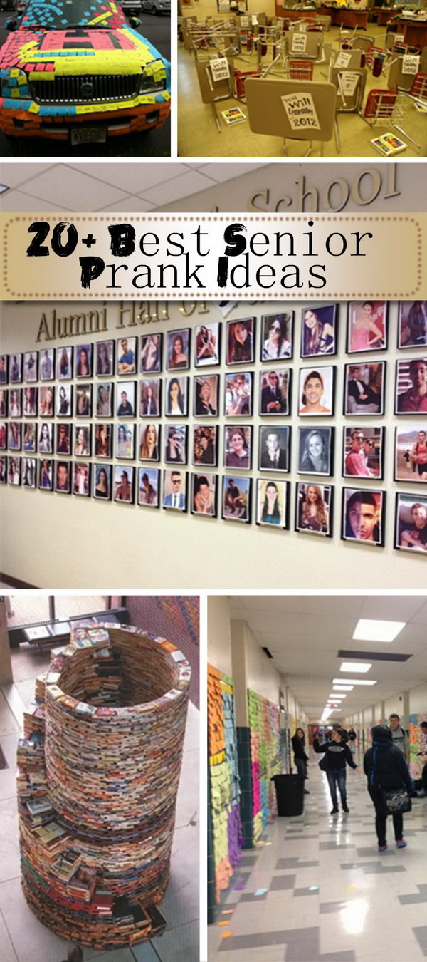 Best Senior Prank Ideas!