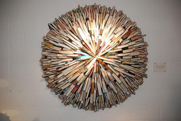 Book Sculpture by Sébastien Magro,