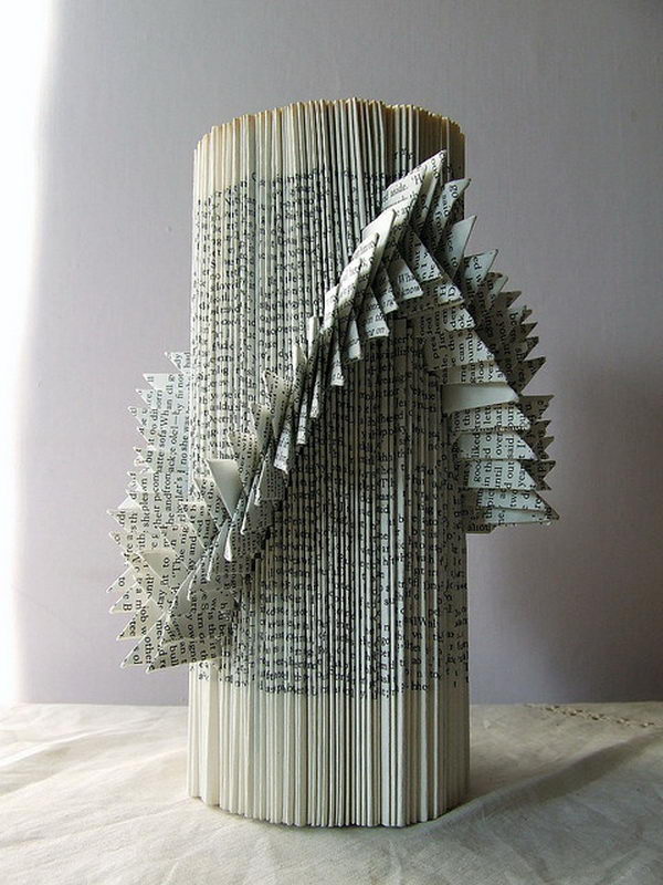 Book Sculptures by liz hamman,