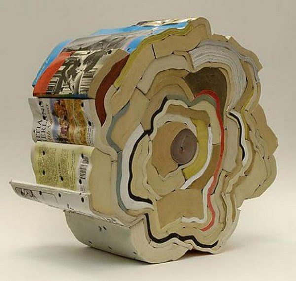 Book Sculptures by Jonathan Callan,