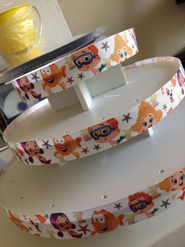DIY Cake Pop Stand Decor for Bubble Guppies Party,