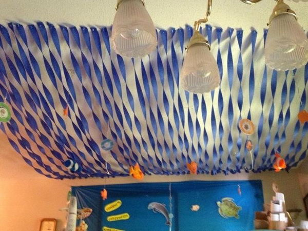 Bubble Guppies Style Ceiling Decoration,