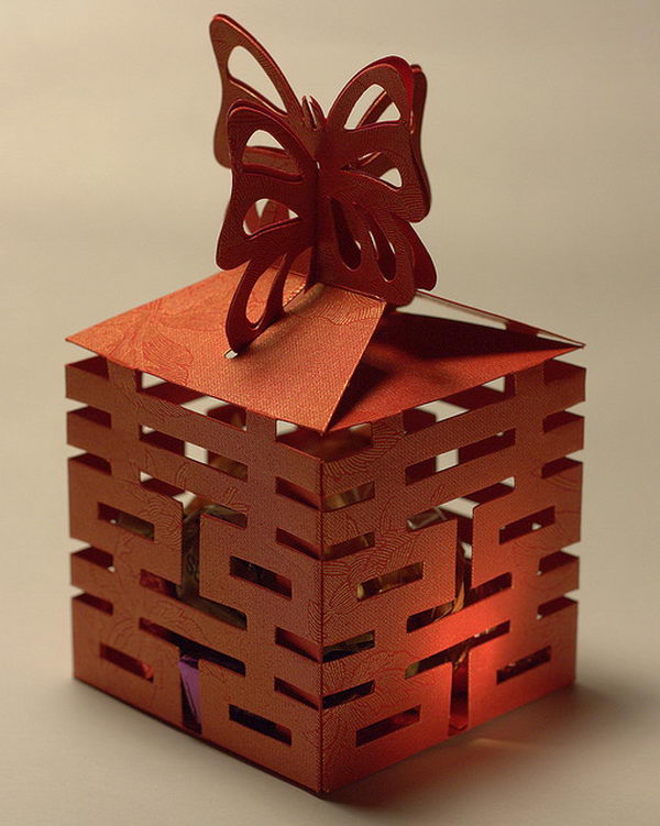 Chinese Wedding Favor Box,