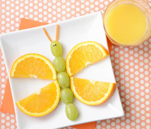 Fruity Butterfly Snack Edible Arrangment,