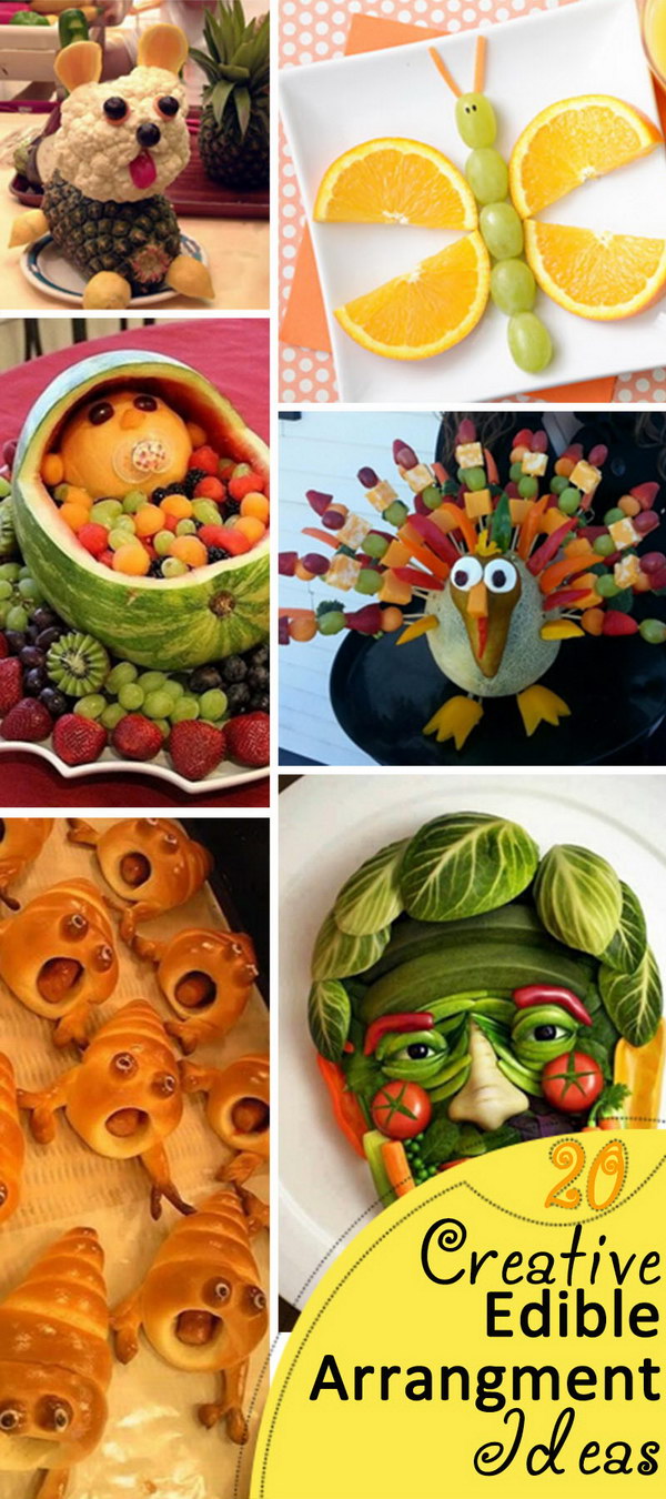 Creative Edible Arrangment Ideas!