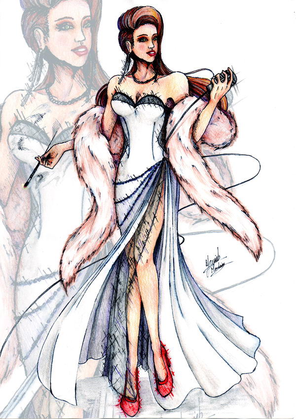 Fashion Sketch by Yanick Monteiro.