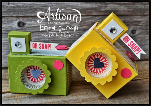 Camera Treat Box Tutorial,