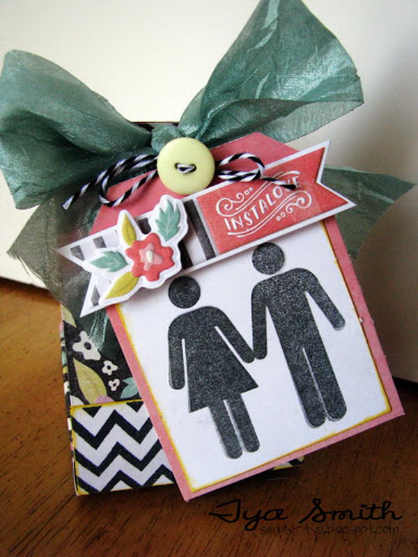 Potty People Wedding Favor Box,