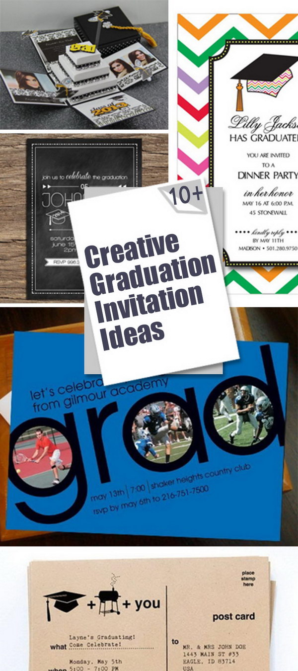 Creative Graduation Invitation Ideas!