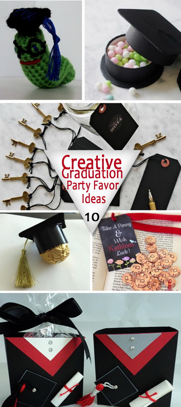 Creative Graduation Party Favor Ideas! 