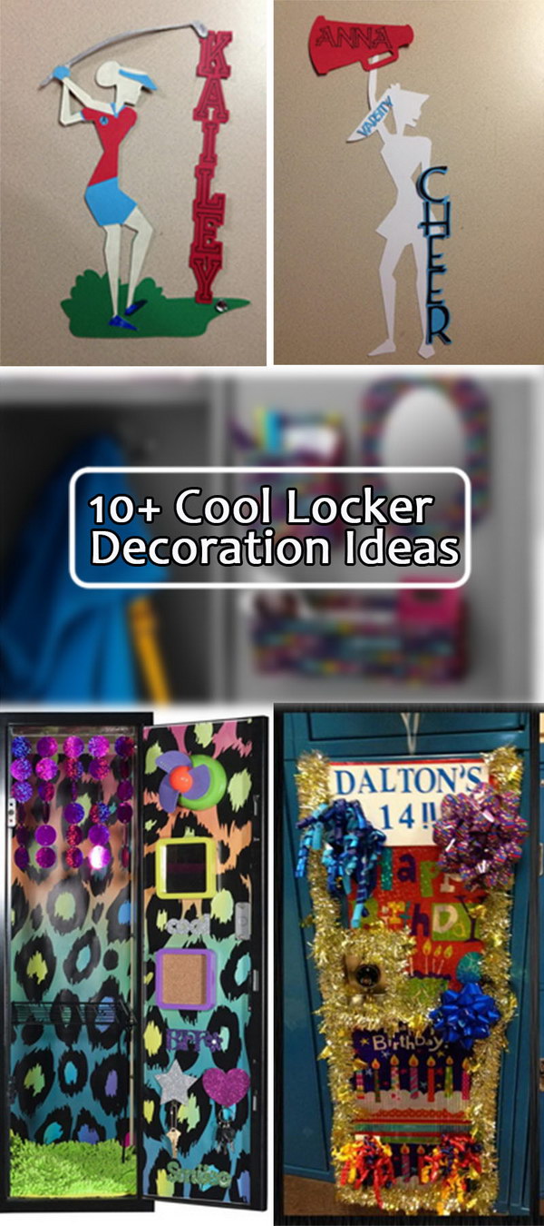 Cool Locker Decoration Ideas! 