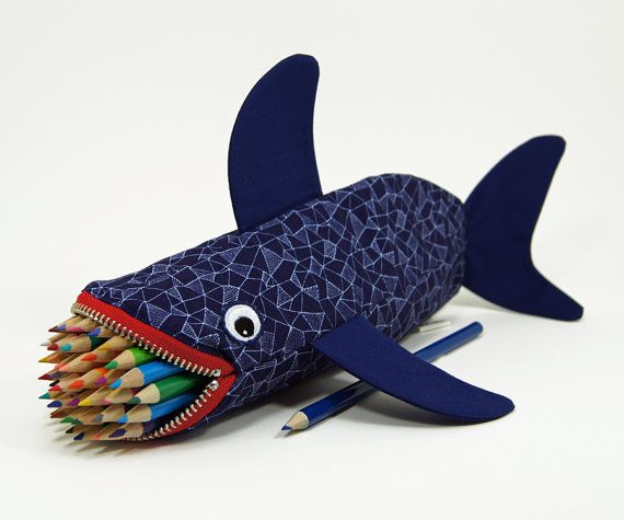 Shark Pencil Case.