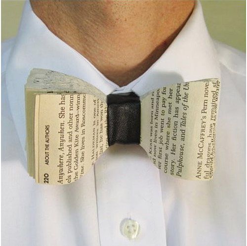 Old Books Bow Tie,