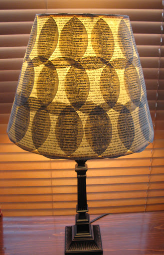 Book Page Lamp,