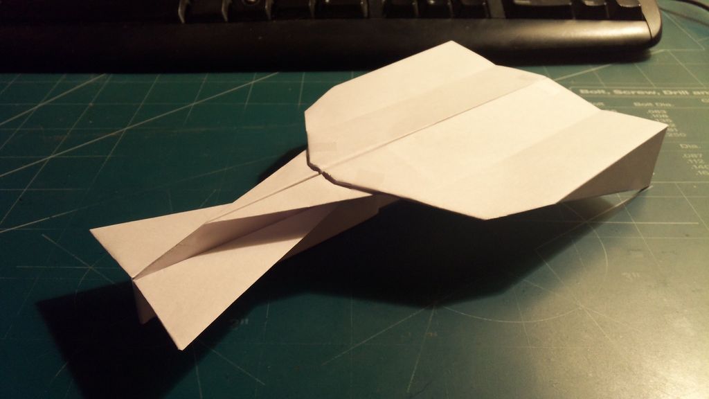 Super StratoVulcan Paper Airplane,