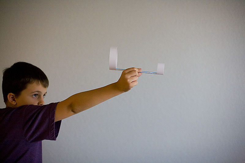 Double O Paper Airplane,