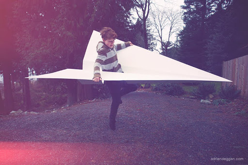 Giant Paper Airplane,