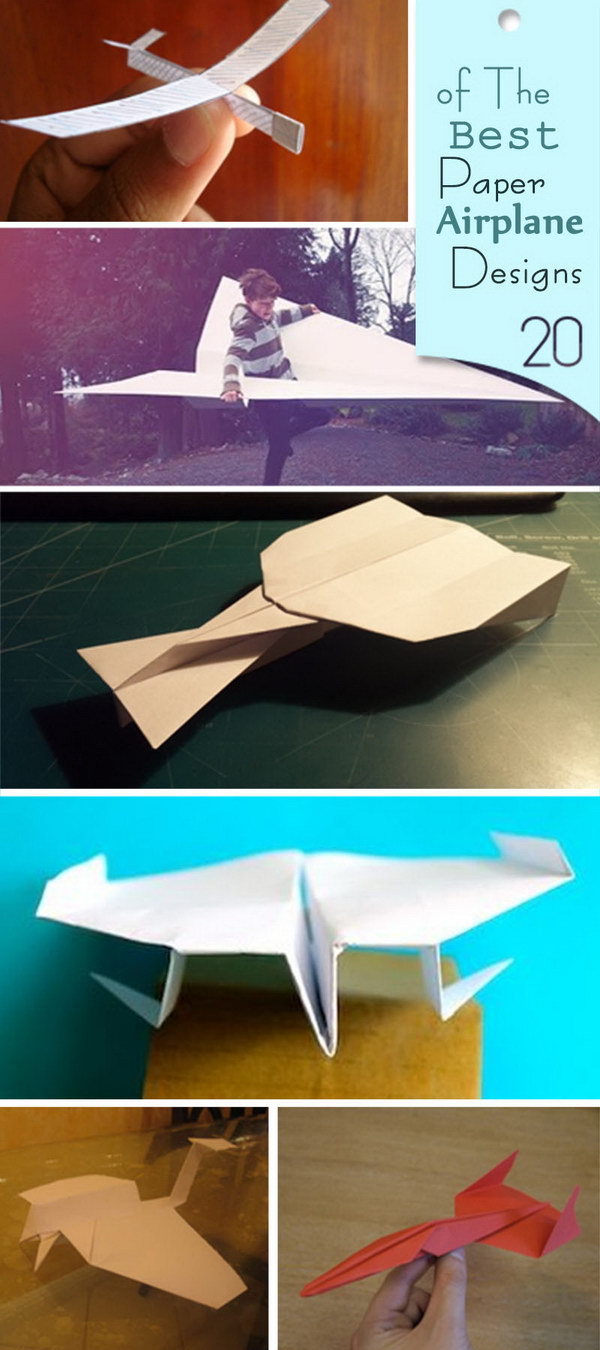 Best Paper Airplane Designs!