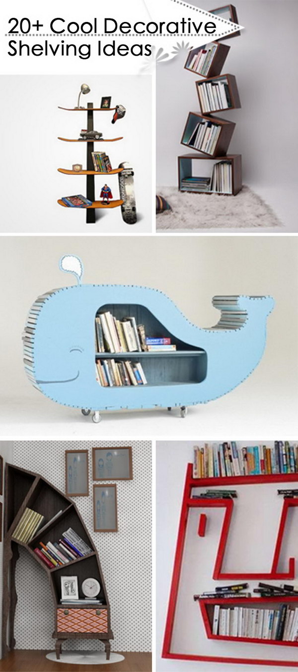 Cool Decorative Shelving Ideas! 