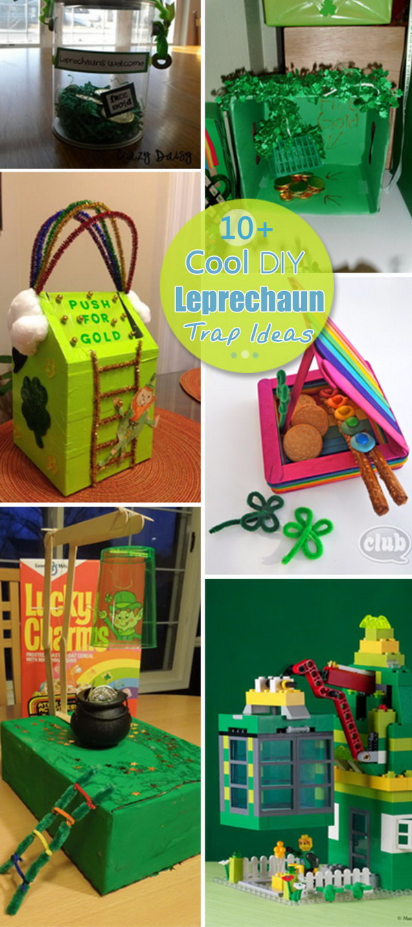 Cool DIY Leprechaun Trap Ideas!