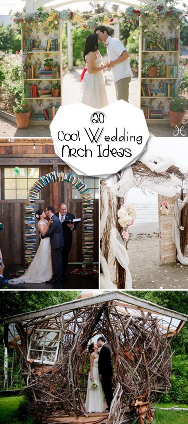 Cool Wedding Arch Ideas! 