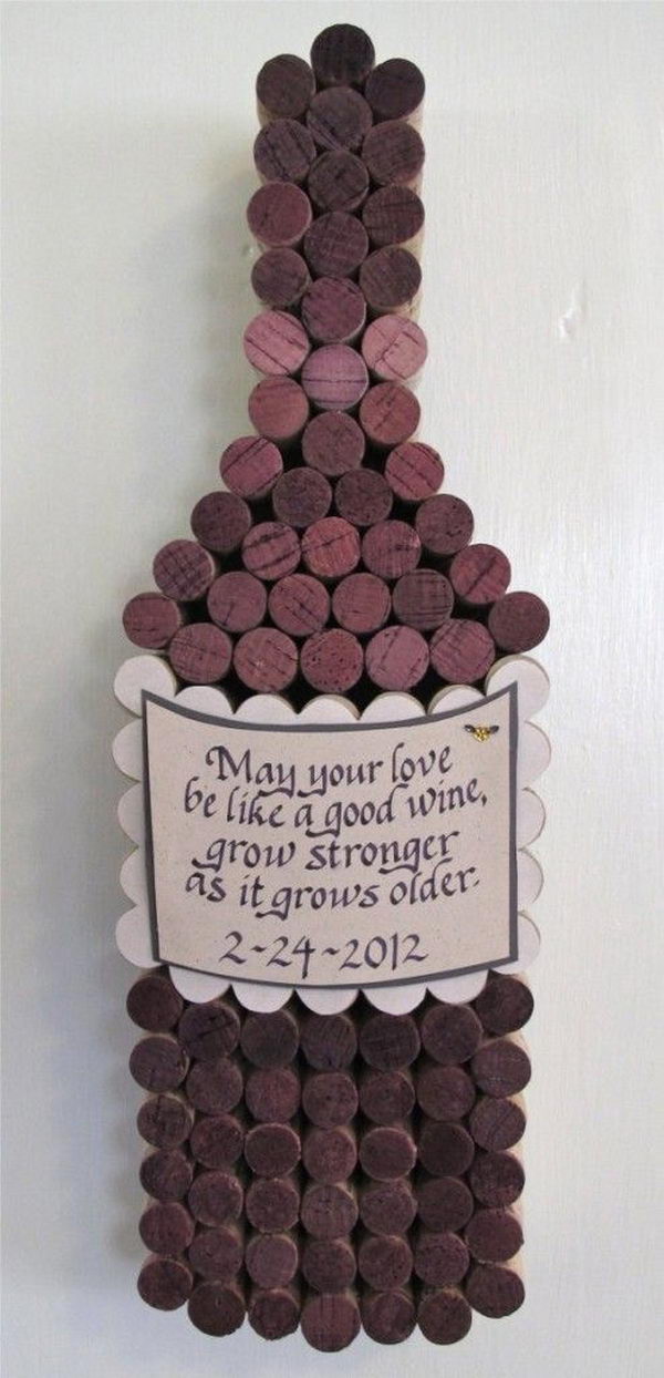 May your love be like a good wine, grow stronger as it grows older.