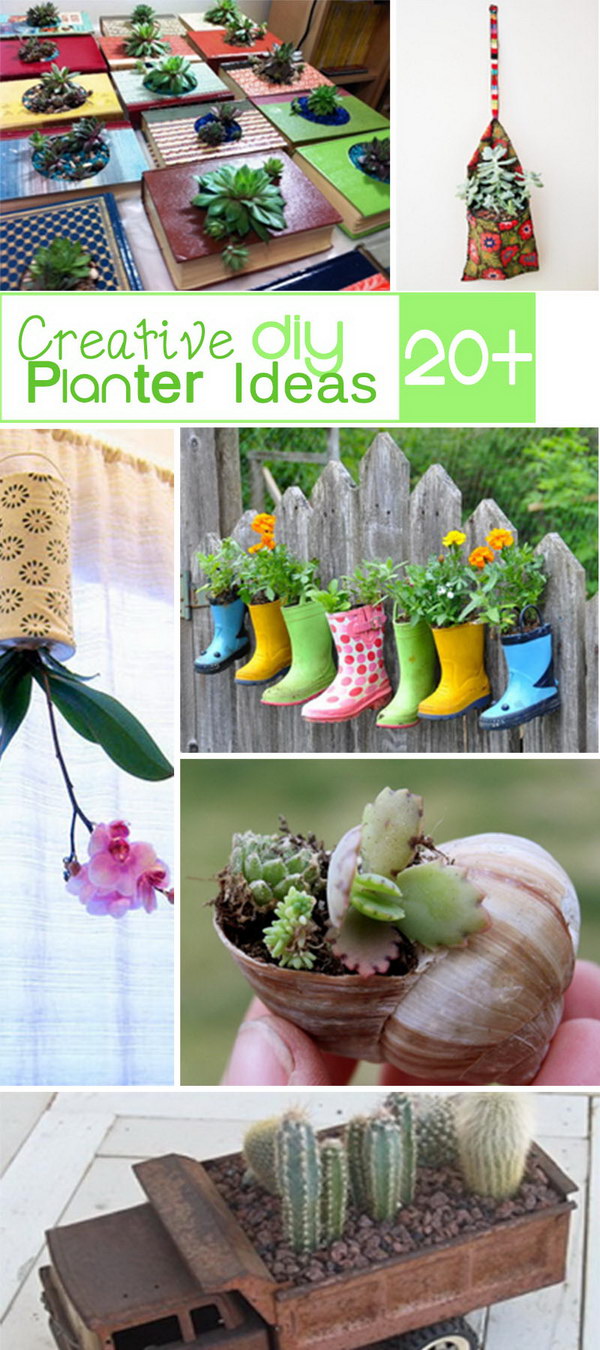 Creative DIY Planter Ideas!