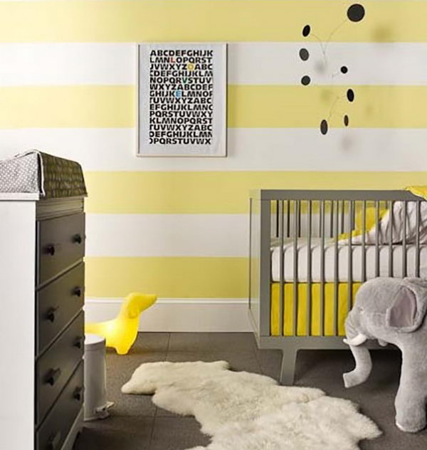 Grey and Yellow Nursery.
