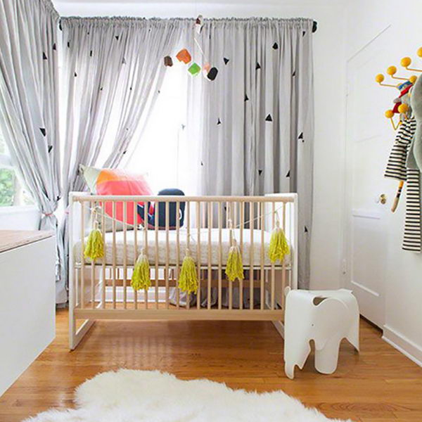 Modern Baby Nursery.