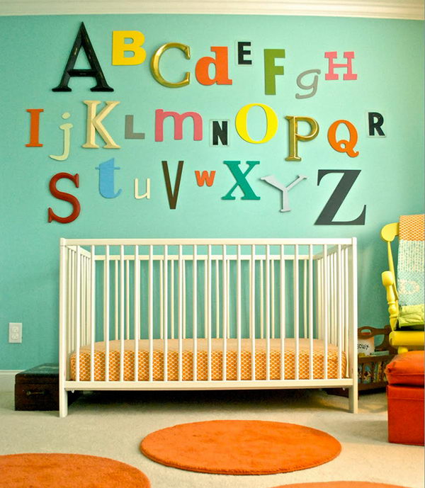 ABC Wall Art Nursery.