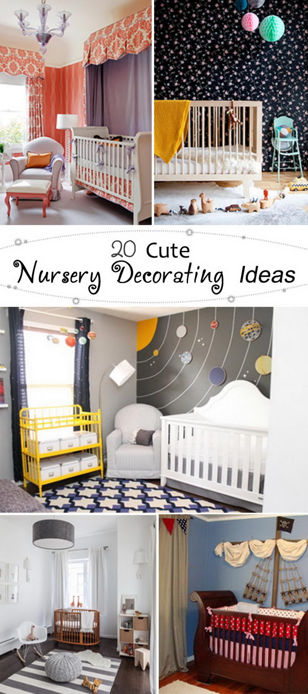Cute Nursery Decorating Ideas!