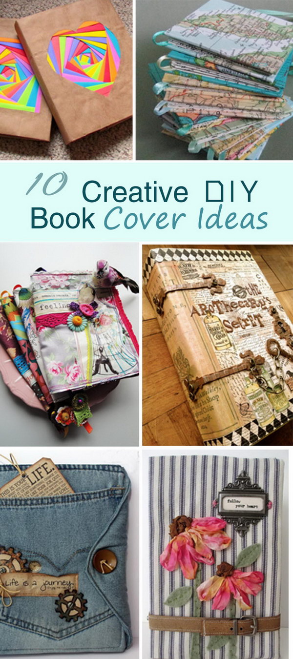 Creative DIY Book Cover Ideas!