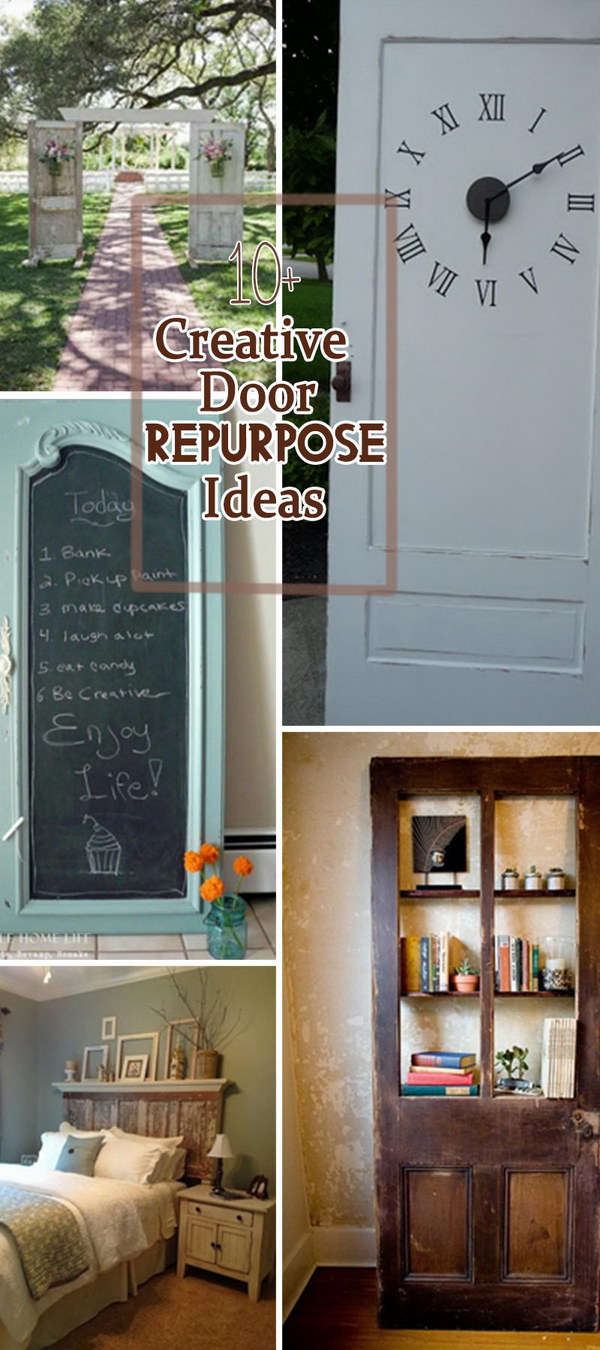 Creative Door Repurpose Ideas!
